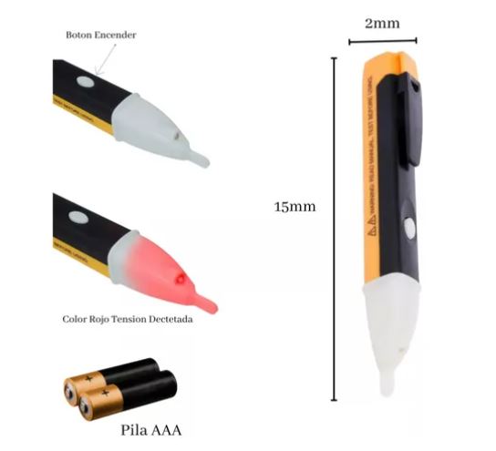 Lapiz Tester con pila