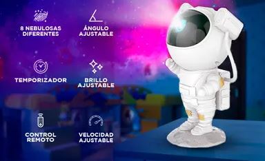 Proyector Astronauta Galaxia Laser