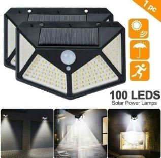 Aplique solar bk100