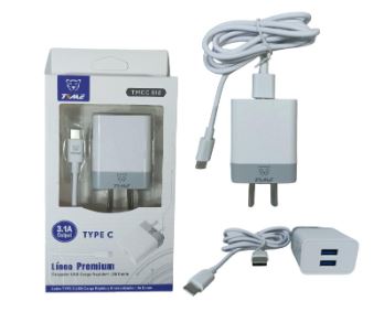 CARGADOR TIME 3.1 TIPO C 2USB