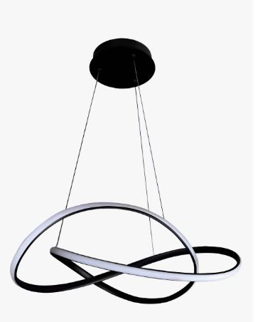 Colgante infinito triple temperatura Negro Mate