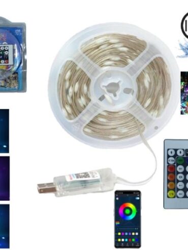 Tira Led RGB Pixel Bluetooth usb 10m 100 led